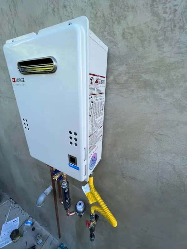 Tankless water heater installation for Opportunity homes